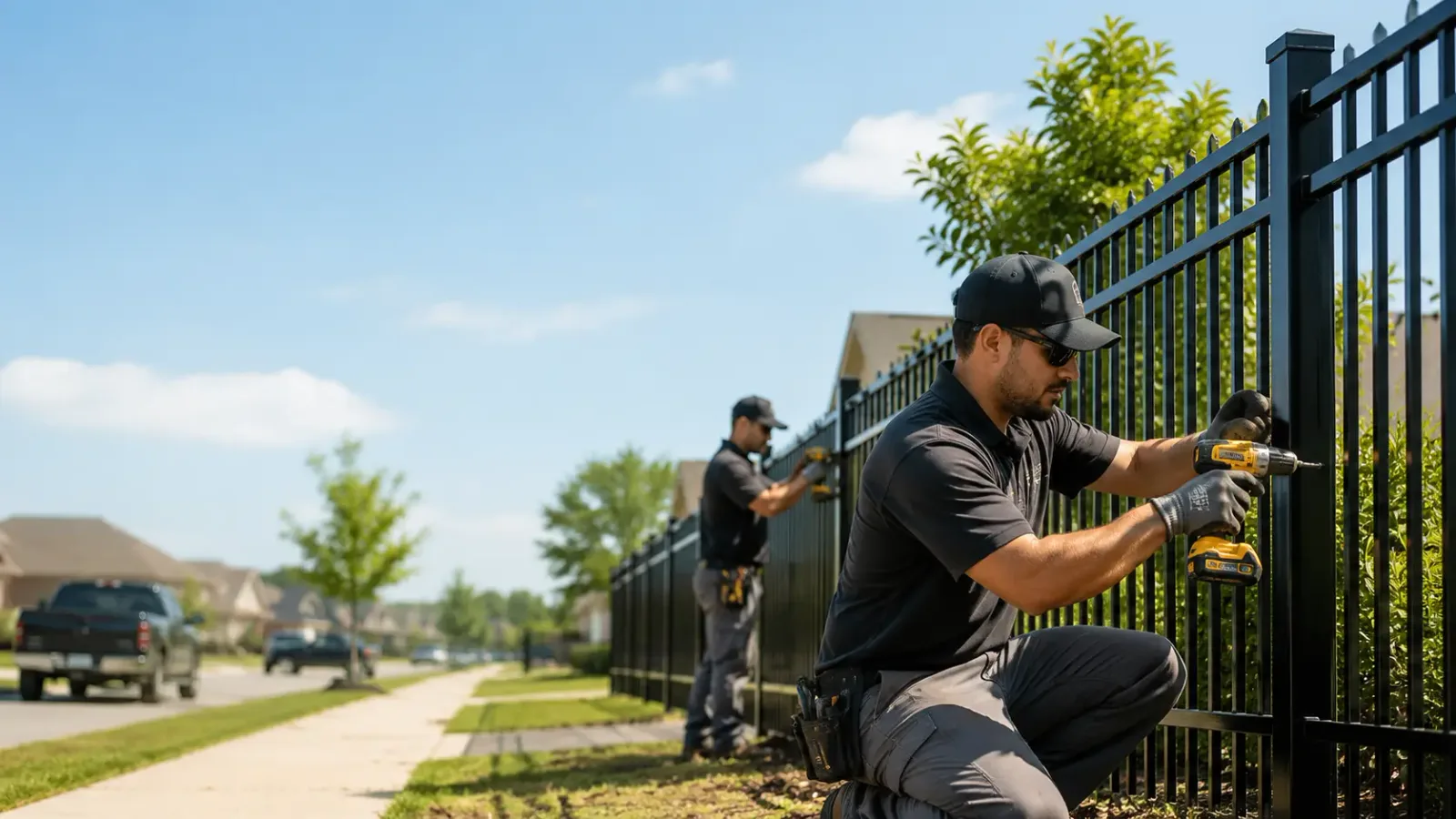 Metal Fence Installation in Alicia, AR